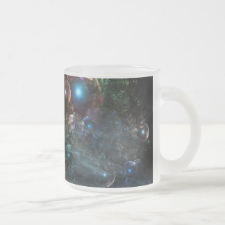 Taza De Cristal Esmerilado Misterio Del Cúmulo De Orbes