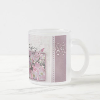 Taza De Cristal Esmerilado Modifique su propio 90.o cumpleaños para