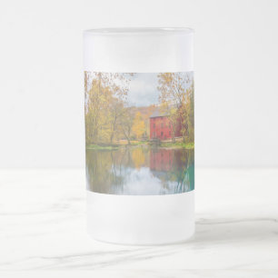 Taza De Cristal Esmerilado Molino y manantial de Alley