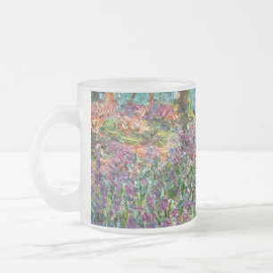 Taza De Cristal Esmerilado Monet The Artist's Garden at Giverny