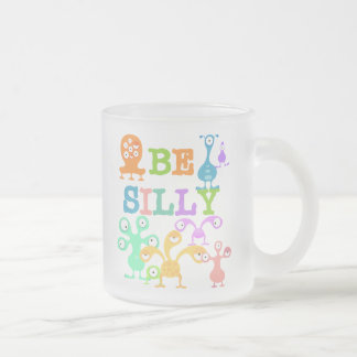 Taza De Cristal Esmerilado Monstruos tontos