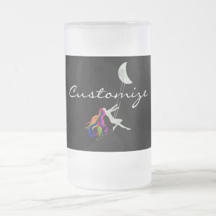 Taza De Cristal Esmerilado Moon Swinging Redhead Thunder_Cove
