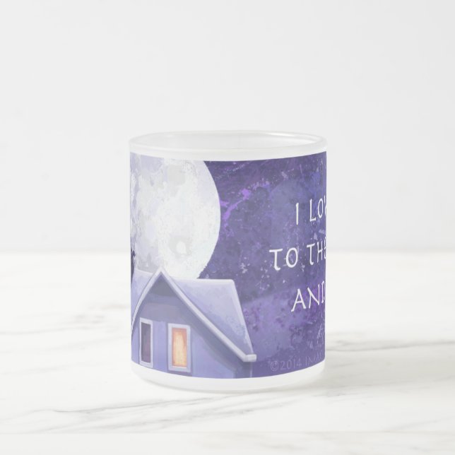 Taza De Cristal Esmerilado Moon Watch (Centro)