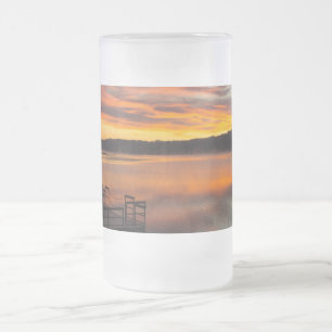 Taza De Cristal Esmerilado Moreno de Orangelicia