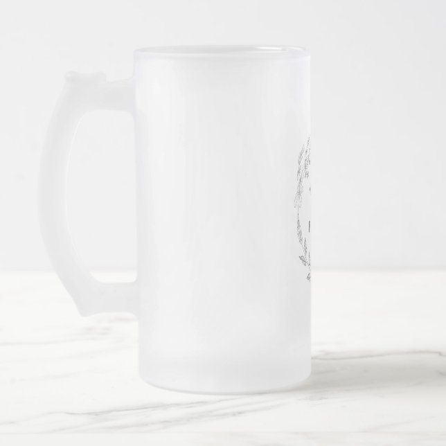 Taza De Cristal Esmerilado Morgan & Rachelle Mug (Izquierda)