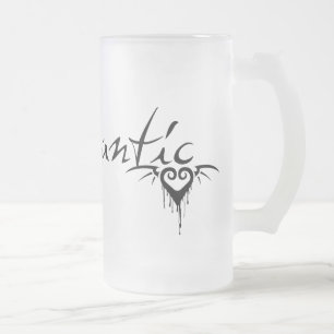Taza De Cristal Esmerilado morir romántico