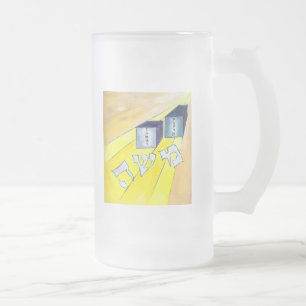 Taza De Cristal Esmerilado Moses
