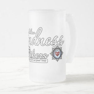 Taza De Cristal Esmerilado Mostrar Amabilidad A Otros