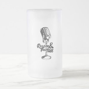 Taza De Cristal Esmerilado Motivo y teología de la cerveza