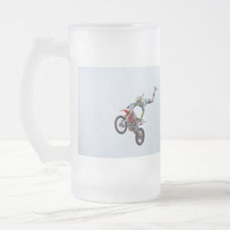 Taza De Cristal Esmerilado Motocrós del estilo libre