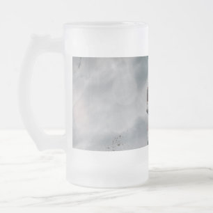 Taza De Cristal Esmerilado Motocross rider