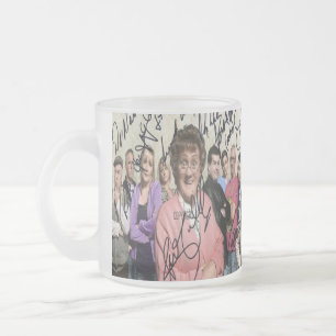 Taza De Cristal Esmerilado mrs browns boys (chicos de mrs) firmaron