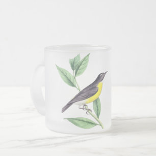 Taza De Cristal Esmerilado Muertes de aves