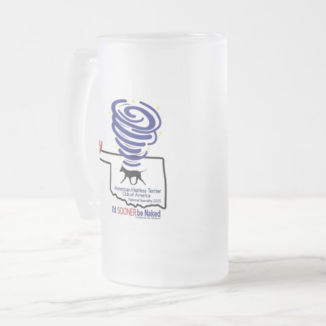 Taza De Cristal Esmerilado Mug (Anverso izquierdo)