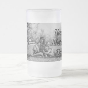 Taza De Cristal Esmerilado Mug