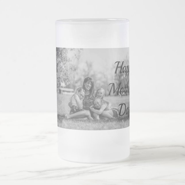 Taza De Cristal Esmerilado Mug (Centro)