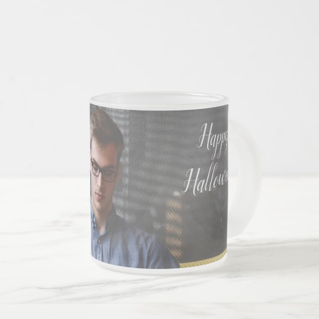 Taza De Cristal Esmerilado Mug (Anverso derecho)