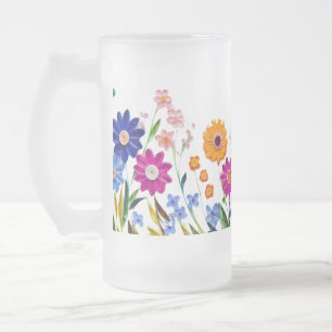 Taza De Cristal Esmerilado Mug