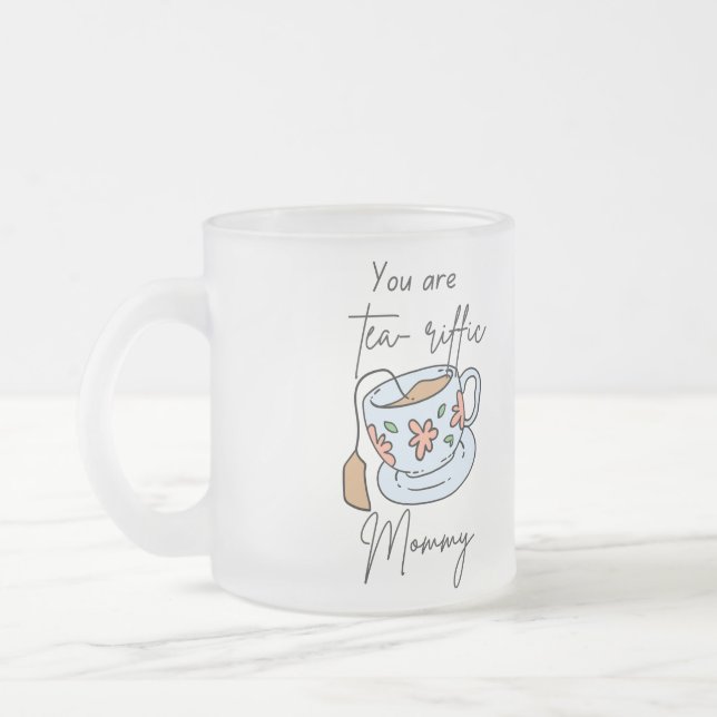Taza De Cristal Esmerilado Mug (Izquierda)