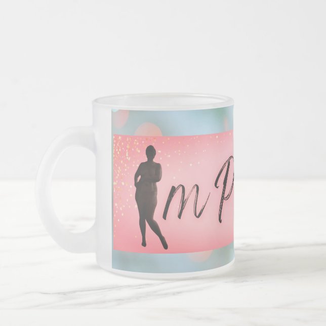 Taza De Cristal Esmerilado Mug (Izquierda)