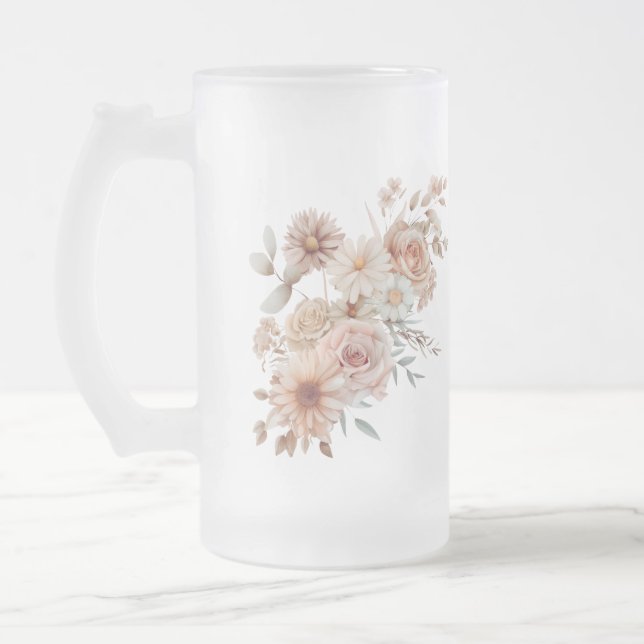 Taza De Cristal Esmerilado Mug (Izquierda)