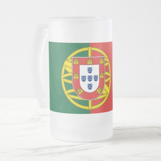 Taza De Cristal Esmerilado Mug (Anverso izquierdo)