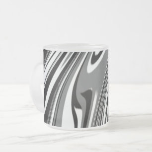 Taza De Cristal Esmerilado Mug