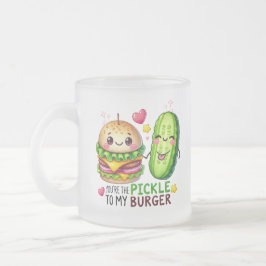 Taza De Cristal Esmerilado Mug