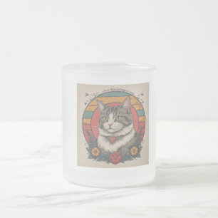 Taza De Cristal Esmerilado Mug