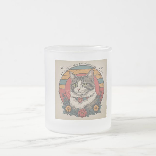 Taza De Cristal Esmerilado Mug (Centro)
