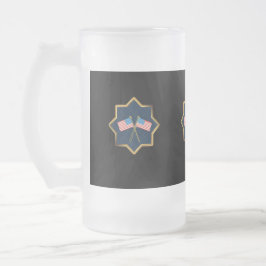 Taza De Cristal Esmerilado Mug