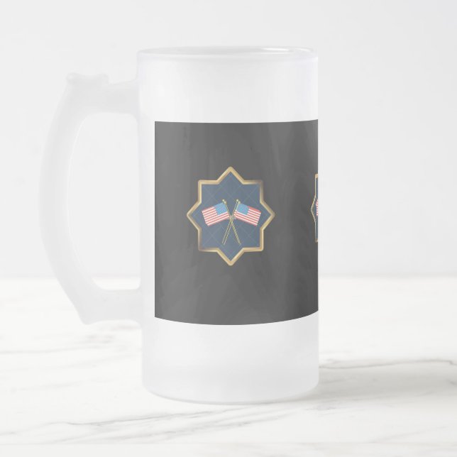 Taza De Cristal Esmerilado Mug (Izquierda)