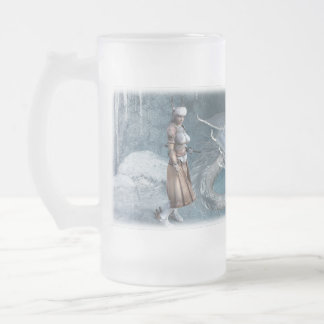Taza De Cristal Esmerilado Mug