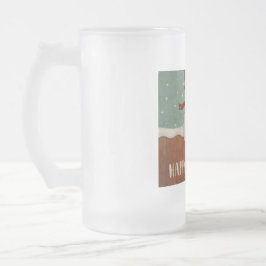 Taza De Cristal Esmerilado Mug