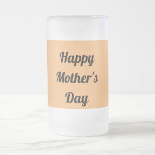 Taza De Cristal Esmerilado Mug