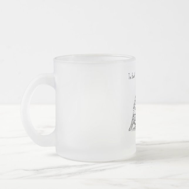 Taza De Cristal Esmerilado Mug (Izquierda)