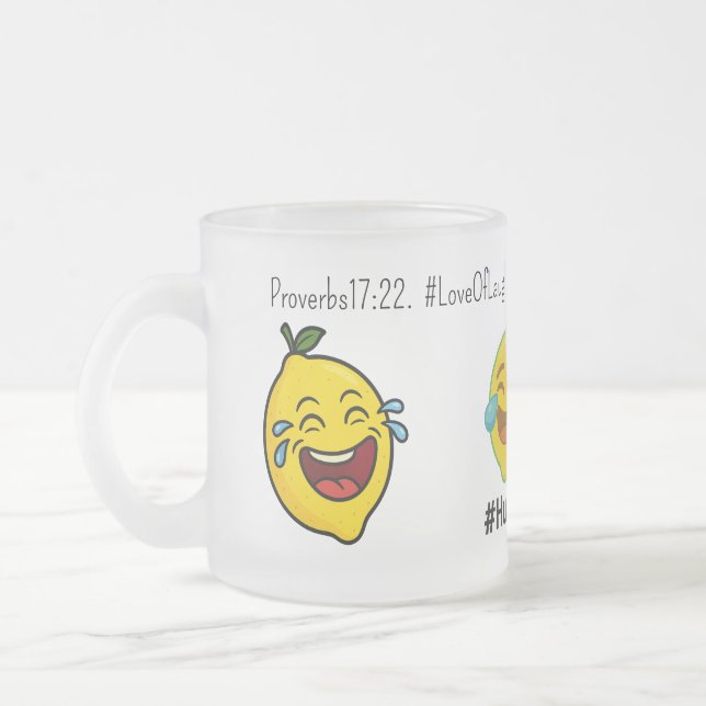 Taza De Cristal Esmerilado Mug (Izquierda)