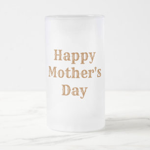 Taza De Cristal Esmerilado Mug
