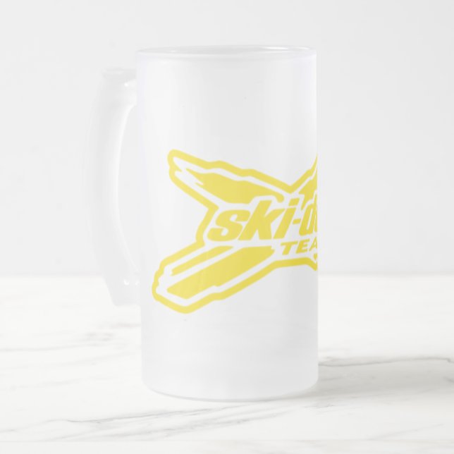 Taza De Cristal Esmerilado Mug 16 oz givré équipe motoneige (Anverso izquierdo)