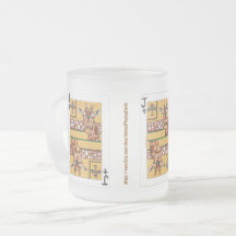 Mug Clásica, Jack of Clubs: Giraffe