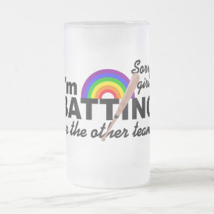 Taza De Cristal Esmerilado Mug de bateo