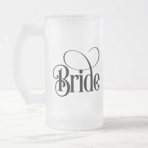 Taza De Cristal Esmerilado Mug de cerveza de vidrio esmerilado (diseño 3) par