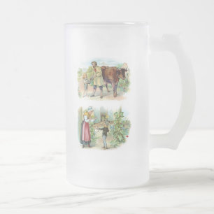Taza De Cristal Esmerilado Mug. de cuentos de hadas clásicos