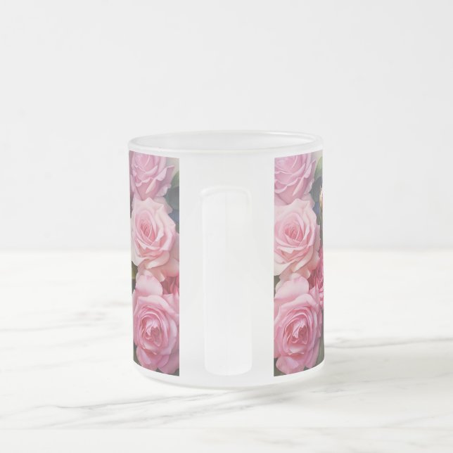 Taza De Cristal Esmerilado Mug de diseño (Mango)