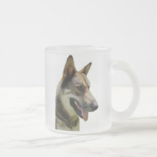 Taza De Cristal Esmerilado Mug de escarcha de Shepard