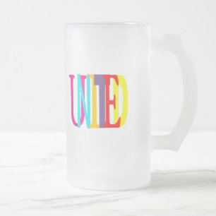 Taza De Cristal Esmerilado Mug de Frosted al Cuadrado Unido
