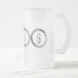 Taza De Cristal Esmerilado Mug de graduación cromado 2016 5