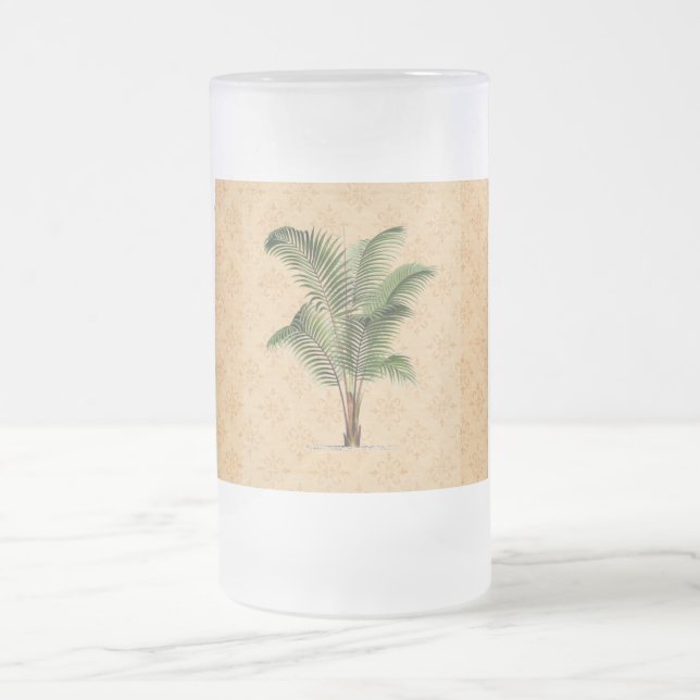 Taza De Cristal Esmerilado Mug de pala helada (Centro)
