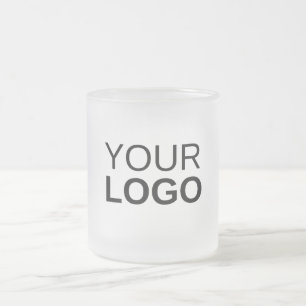 Taza De Cristal Esmerilado Mug de vidrio escarchado - 10 oz