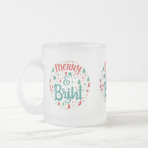 Taza De Cristal Esmerilado Mug de vidrio escarchado - 10 oz